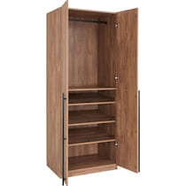 rian light brown wardrobe   