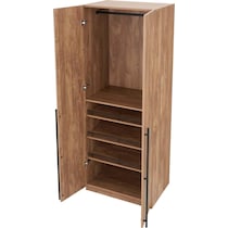 rian light brown wardrobe   
