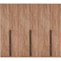 rian light brown wardrobe   