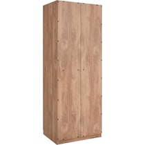 rian light brown wardrobe   
