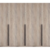 rian light brown wardrobe   