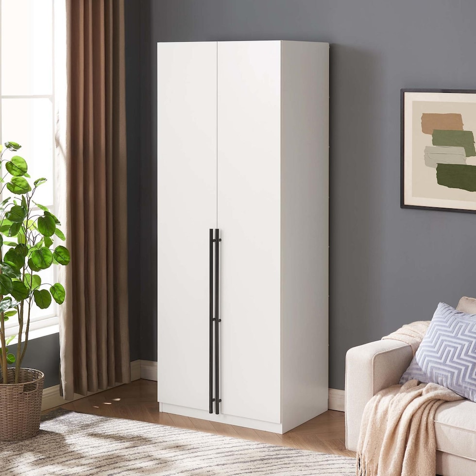 rian white wardrobe   