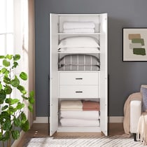 rian white wardrobe   