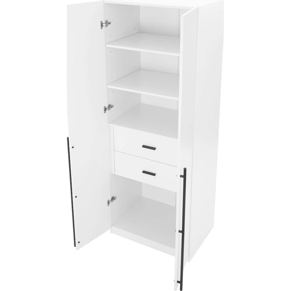 rian white wardrobe   
