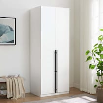 rian white wardrobe   