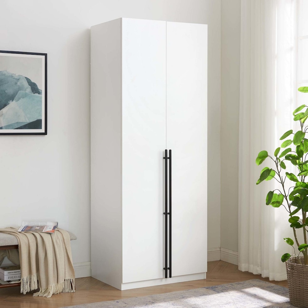 rian white wardrobe   