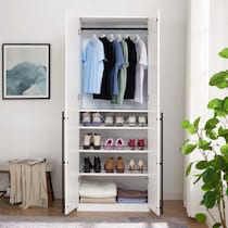rian white wardrobe   
