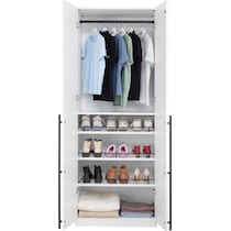 rian white wardrobe   