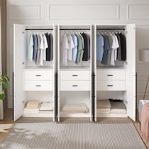 rian white wardrobe   
