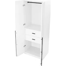 rian white wardrobe   
