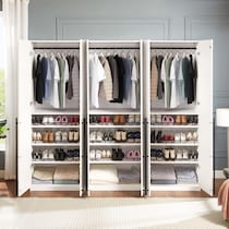 rian white wardrobe   