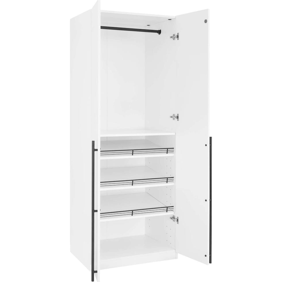 rian white wardrobe   