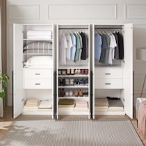 rian white wardrobe   