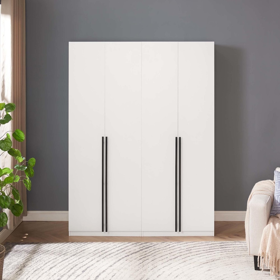 rian white wardrobe   