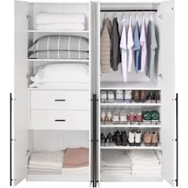 rian white wardrobe   