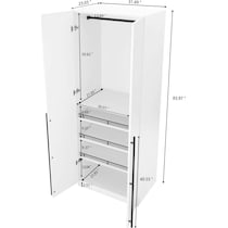 rian white wardrobe   