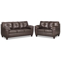 ricardo brown living room dark brown  pc living room   