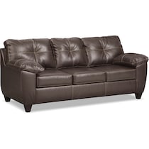 ricardo brown living room dark brown sofa   