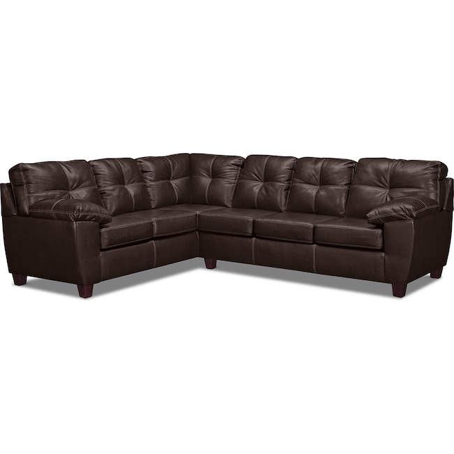 Living Room Furniture - Ricardo 2-Piece Sleeper Sectional