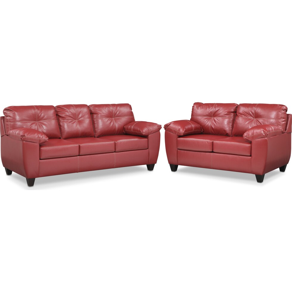 ricardo cardinal red  pc living room   