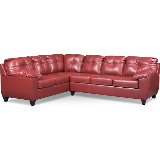 Living Room Furniture - Ricardo 2-Piece Sleeper Sectional