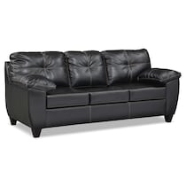 ricardo onyx black sofa   