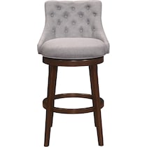 rickton gray bar stool   