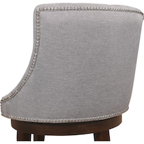 rickton gray bar stool   