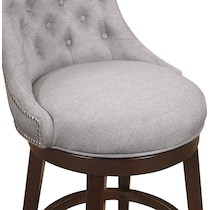 rickton gray bar stool   