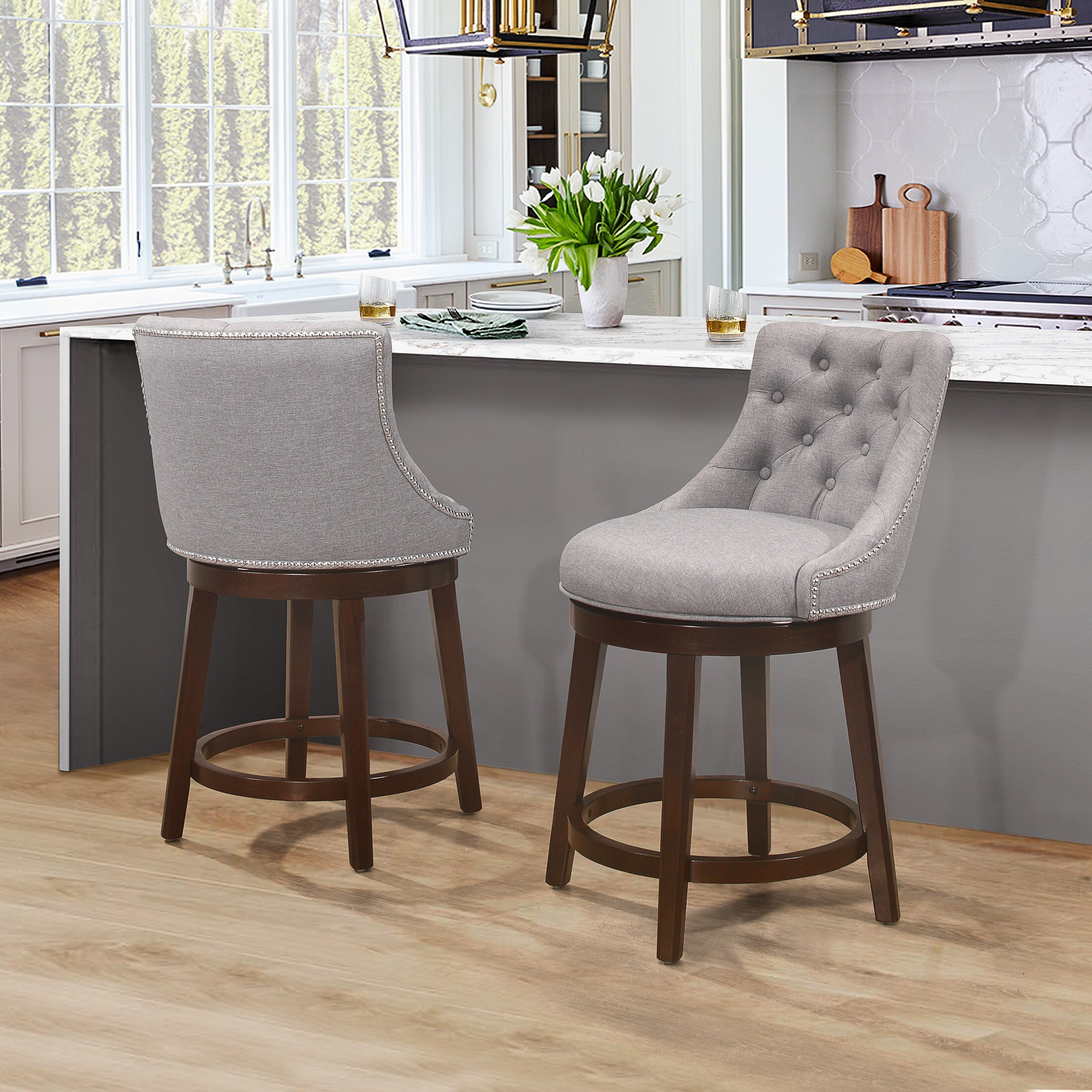 Rickton Swivel Stool Value City Furniture