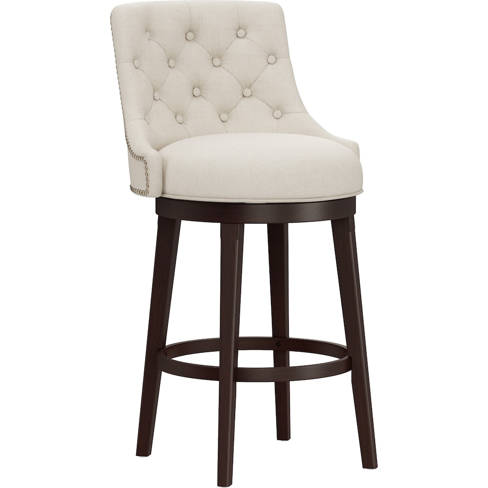 rickton white bar stool   