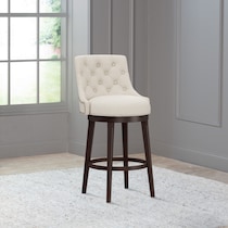 rickton white bar stool   
