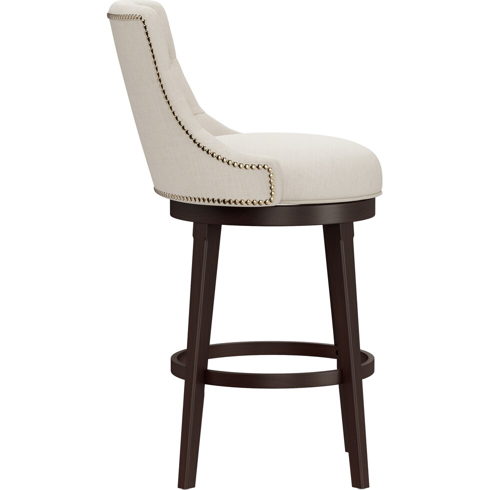 rickton white bar stool   