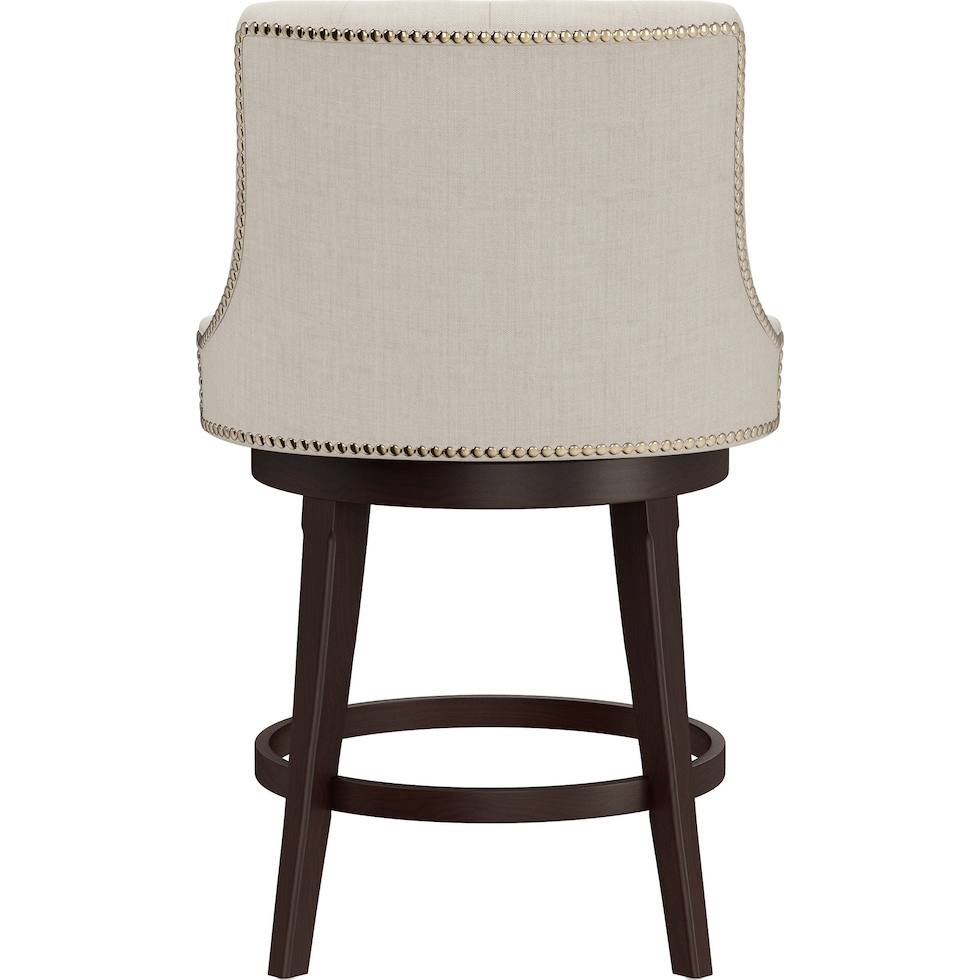 rickton white counter height stool   