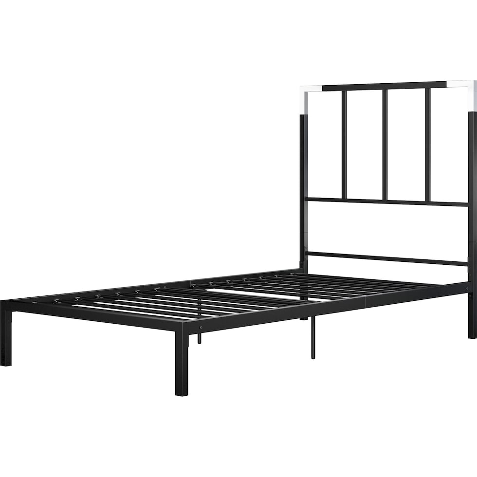 rico black twin bed   