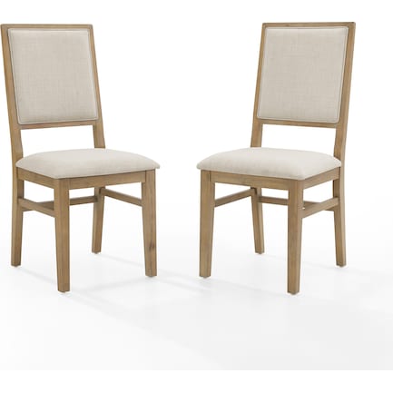 Ridgeline Set of 2 Upholstered Dining Chairs