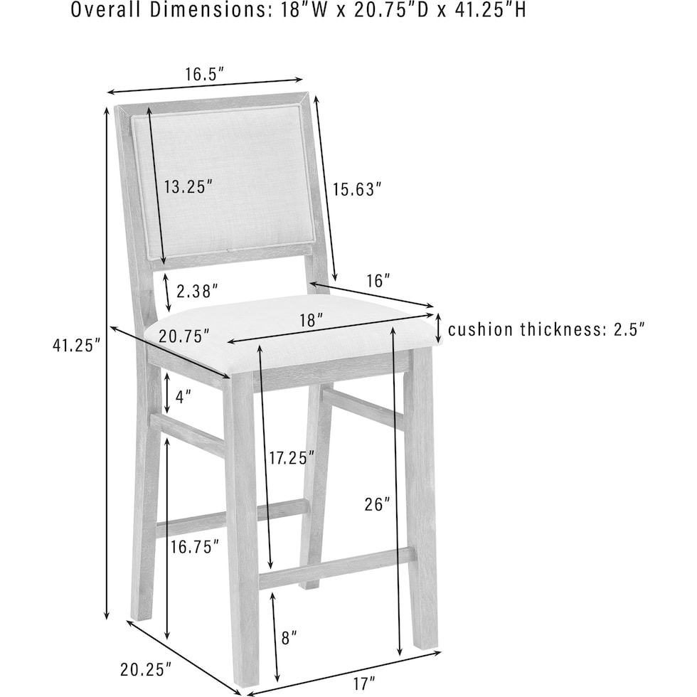 ridgeline dimension schematic   