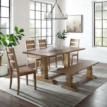 ridgeline light brown  pc dining room   