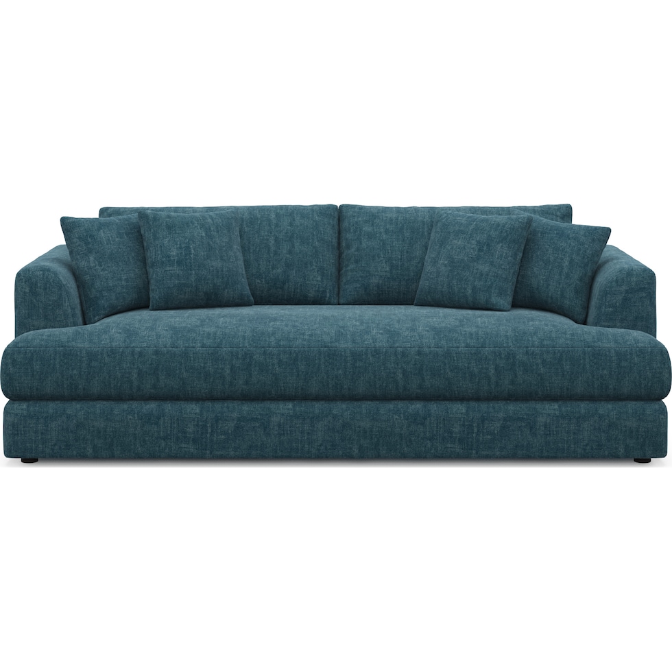 ridley blue sofa   