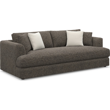 Ridley Foam Comfort Sofa and Chair Set - M Walnut