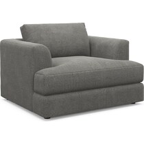 ridley gray accent chair   