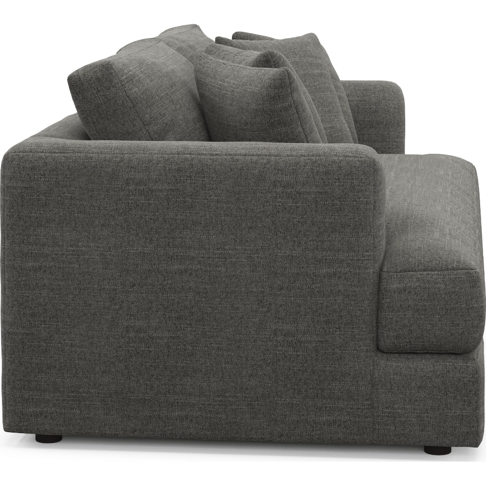 ridley gray loveseat   