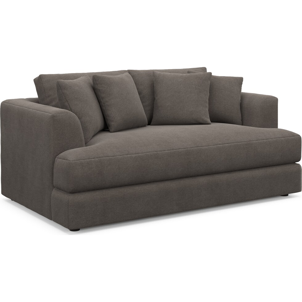 ridley gray loveseat   