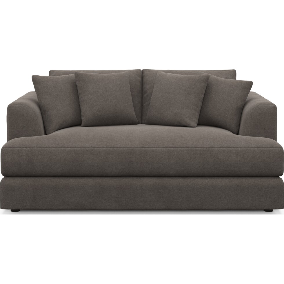 ridley gray loveseat   