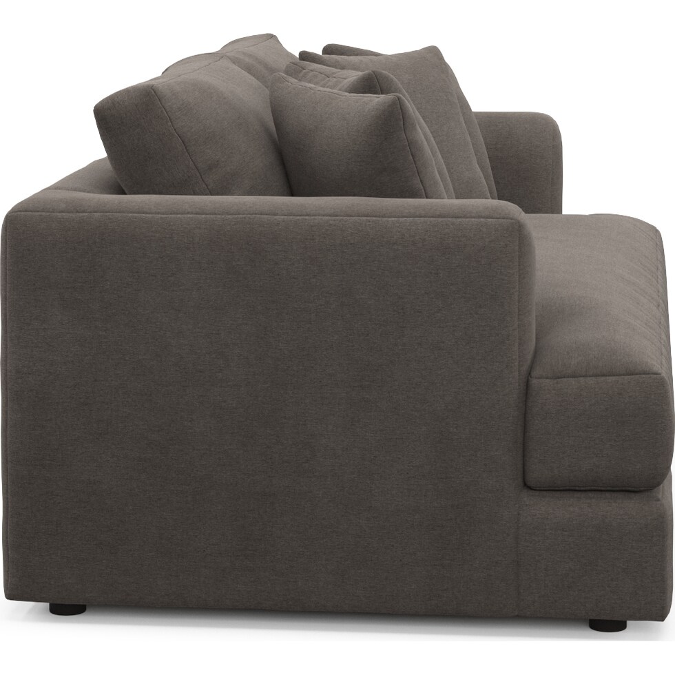 ridley gray loveseat   