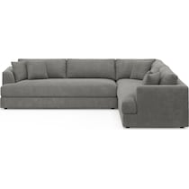 ridley gray sectional   