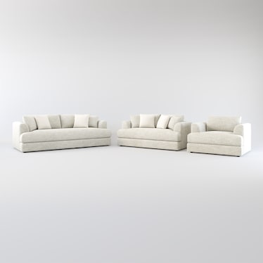 Ridley Sofa, Loveseat, and Chair Set