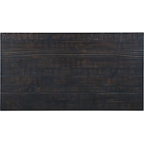 riele dark brown coffee table   