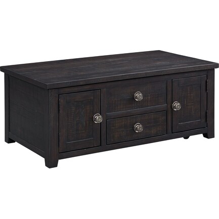 Riele 2-Drawer Coffee Table with Lift Top