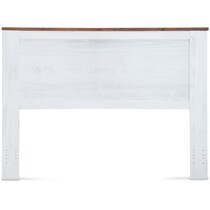 rigsby white full queen headboard   